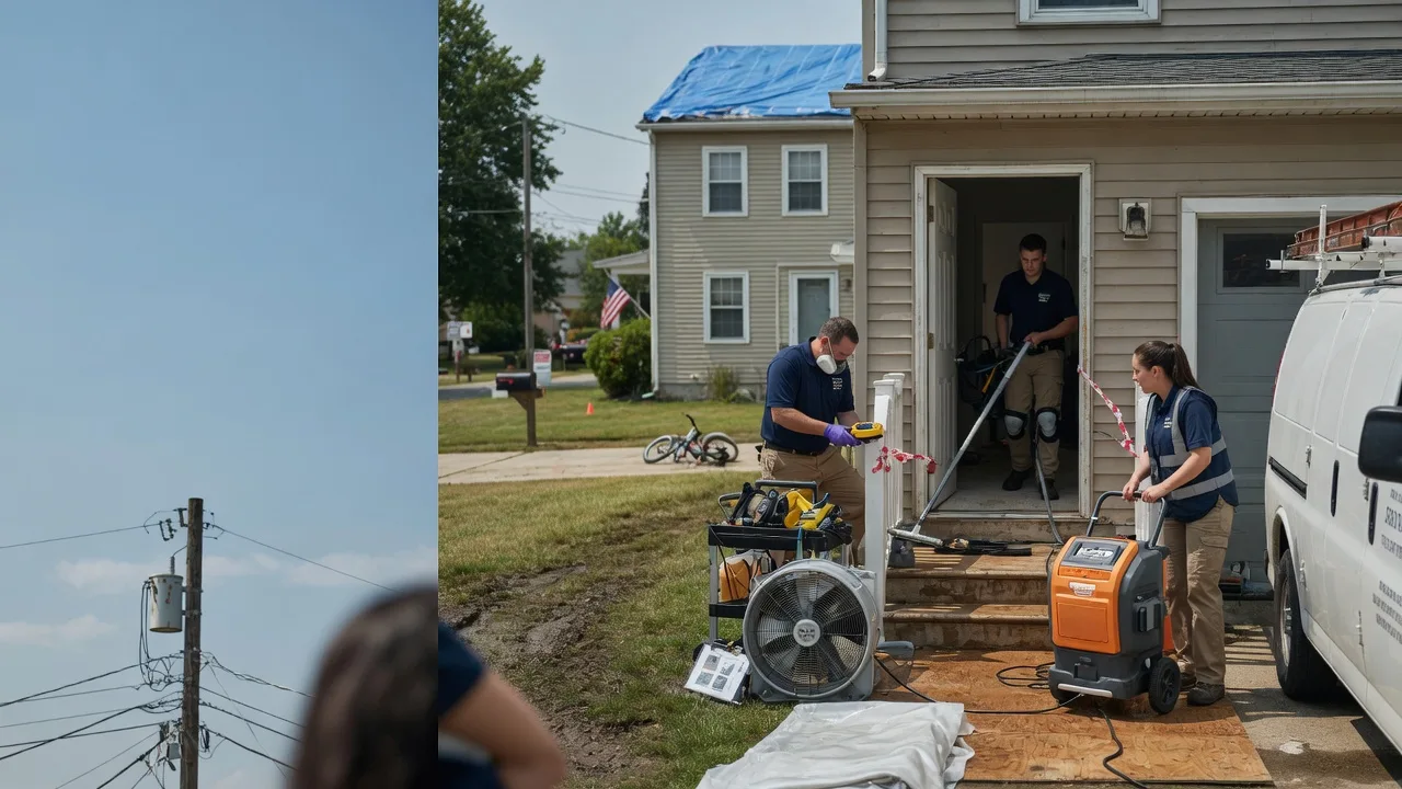 Water Damage Repair in Newcomerstown, OH near me